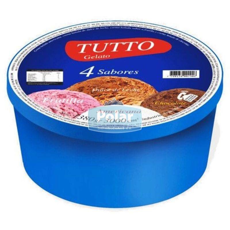 Balde Tutto Amer DdL Frut Cho x 3 Lt