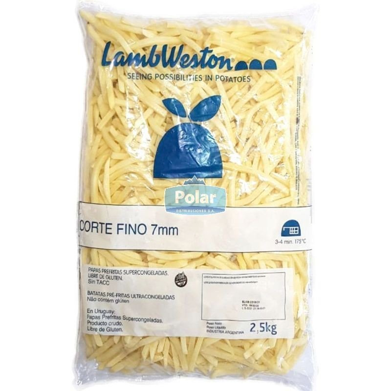 Bastón Fino 2.25kg Lamb Weston